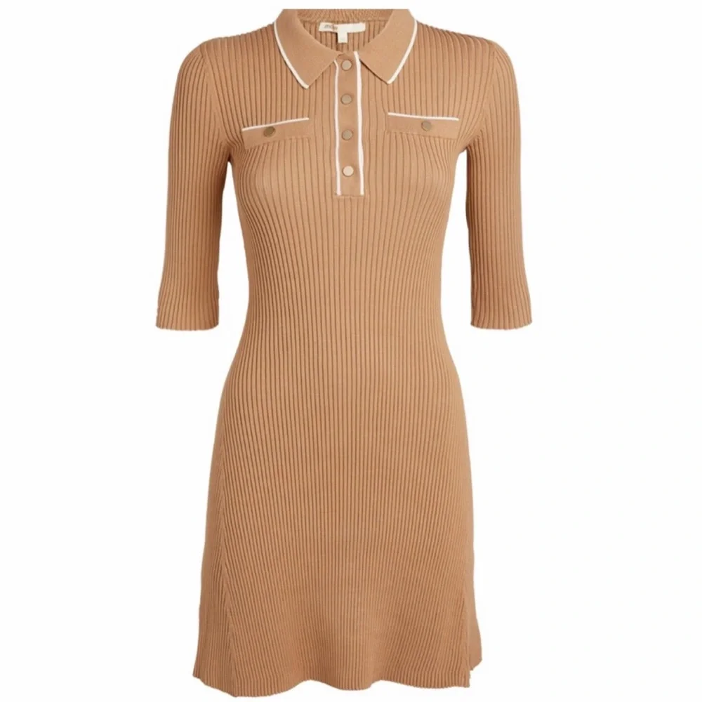 Maje Polo Knit Dress 36/S